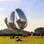 Floralis Genérico é uma flor metálica que se abre durante o dia. Foto: Pixabay