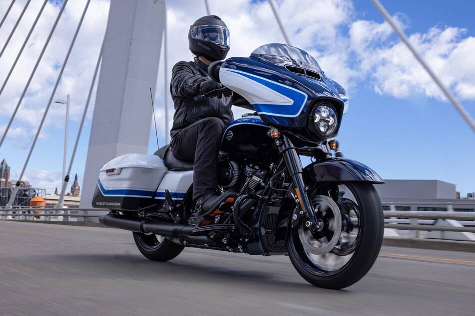 Harley-Davidson Street Glide Special Arctic Blast Limited Edition. Foto: Divulgação