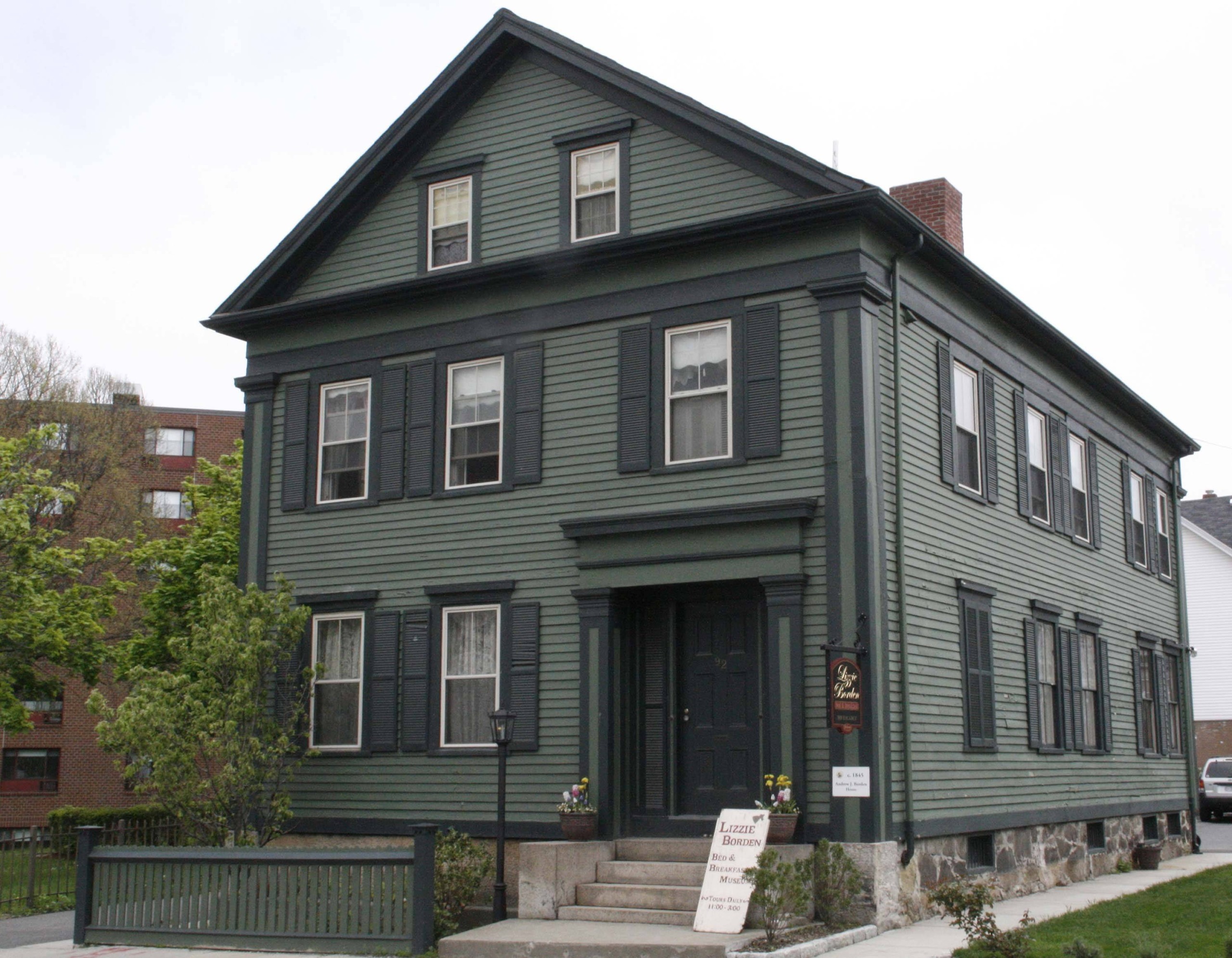 Lizzie Borden Bed & Breakfast, em Massachusetts. Foto: Reprodução