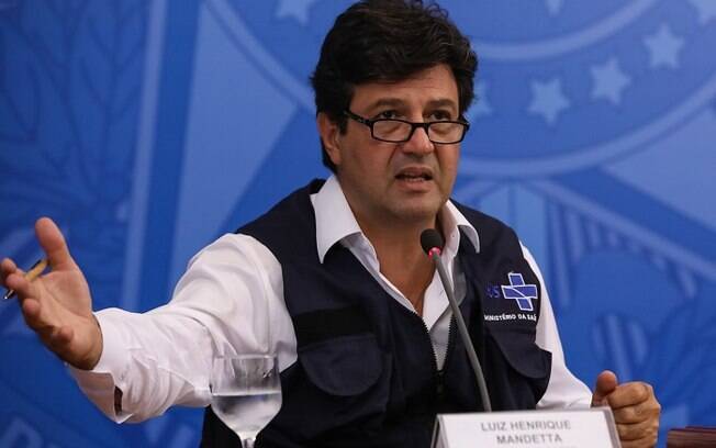 Ministro da Saúde Luiz Henrique Mandetta