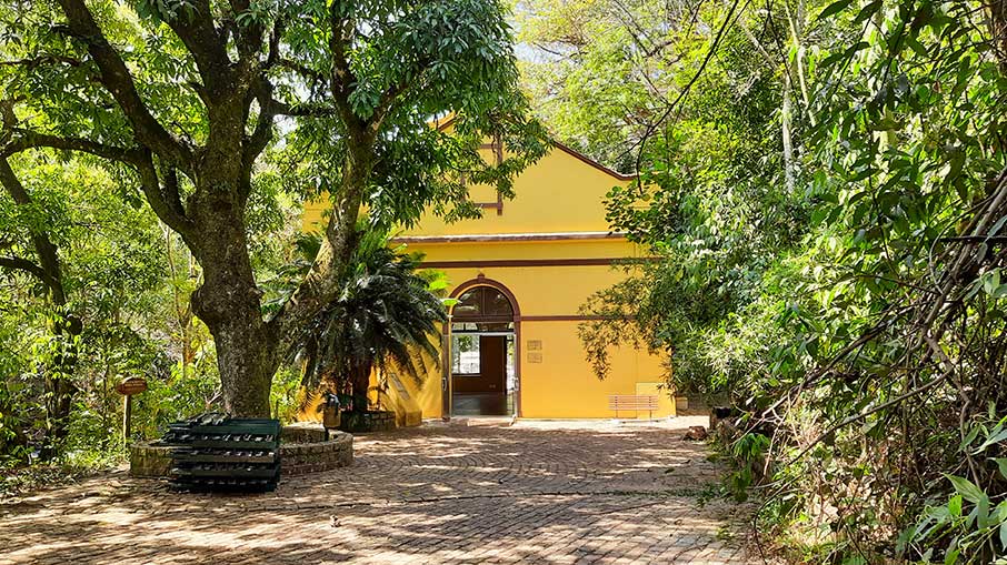 O Parque dos Saltos fica no centro de Brotas. Foto: Felipe Carvalho/iG