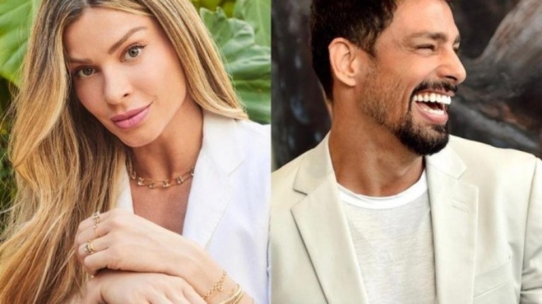 Grazi Massafera parabeniza Cauã Reymond no aniversário: 'Sucesso'