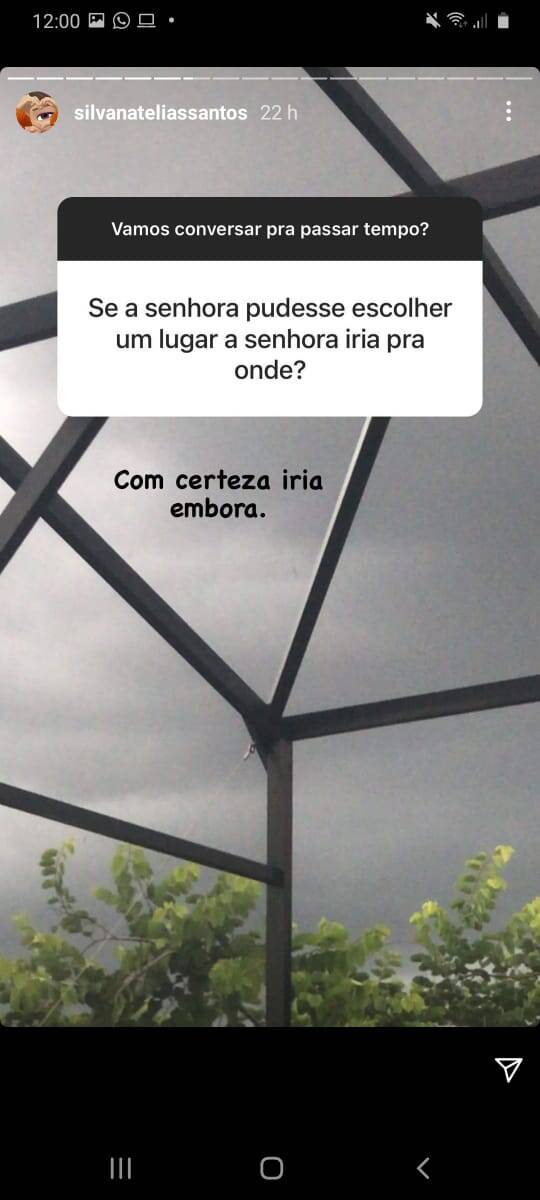 Mãe de Larissa Manoela respondendo seguidores de mal humor. Foto: Reprodução/Instagram