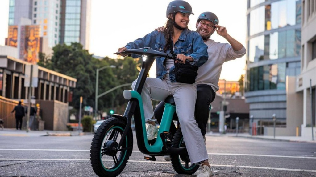 Veo exibe nova bicicleta elétrica de dois lugares Apollo