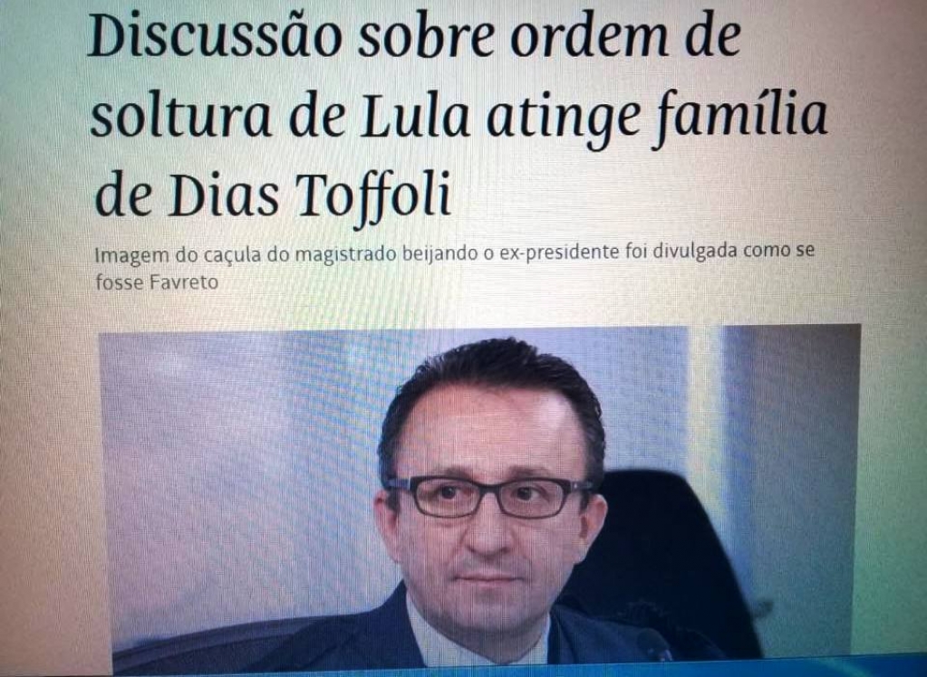 Fake contra desembargador atinge família Toffoli em Marília e caso repercute