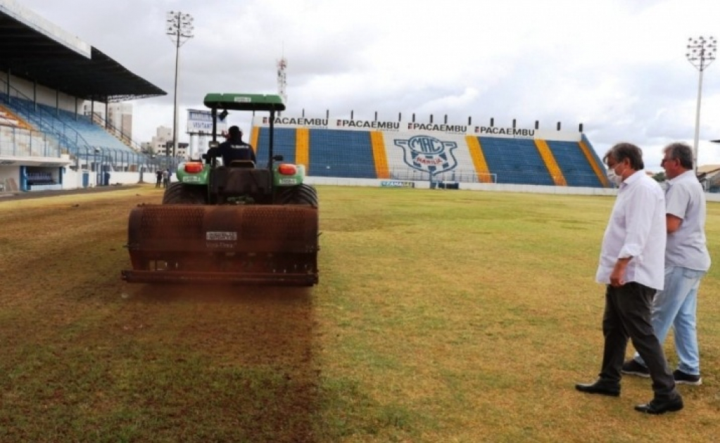 Abreuzão terá gramado sintético; refletores e espera inaugurar na Copa SP