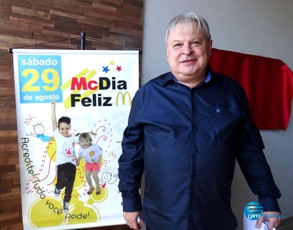 Everaldo Martins, franquiado do McDonalds em Marília – Alê Custódio/Giro Marília