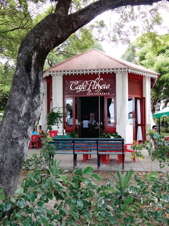 Café Passeio, localizado na região central de Fortaleza. Foto: Reprodução