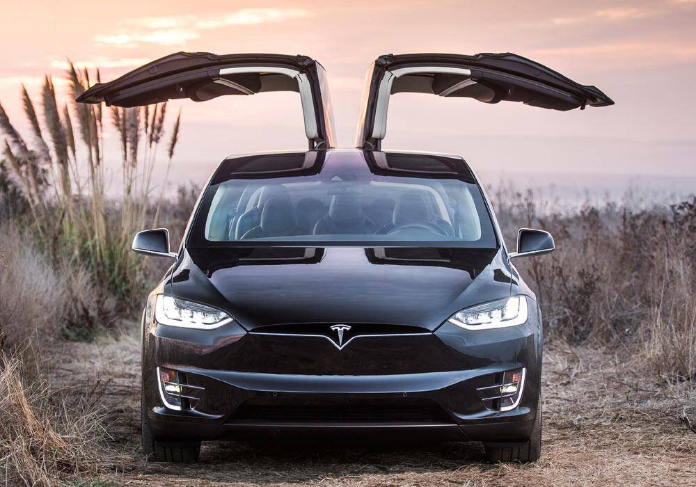 Tesla Model X P100D. Foto: Divulgação