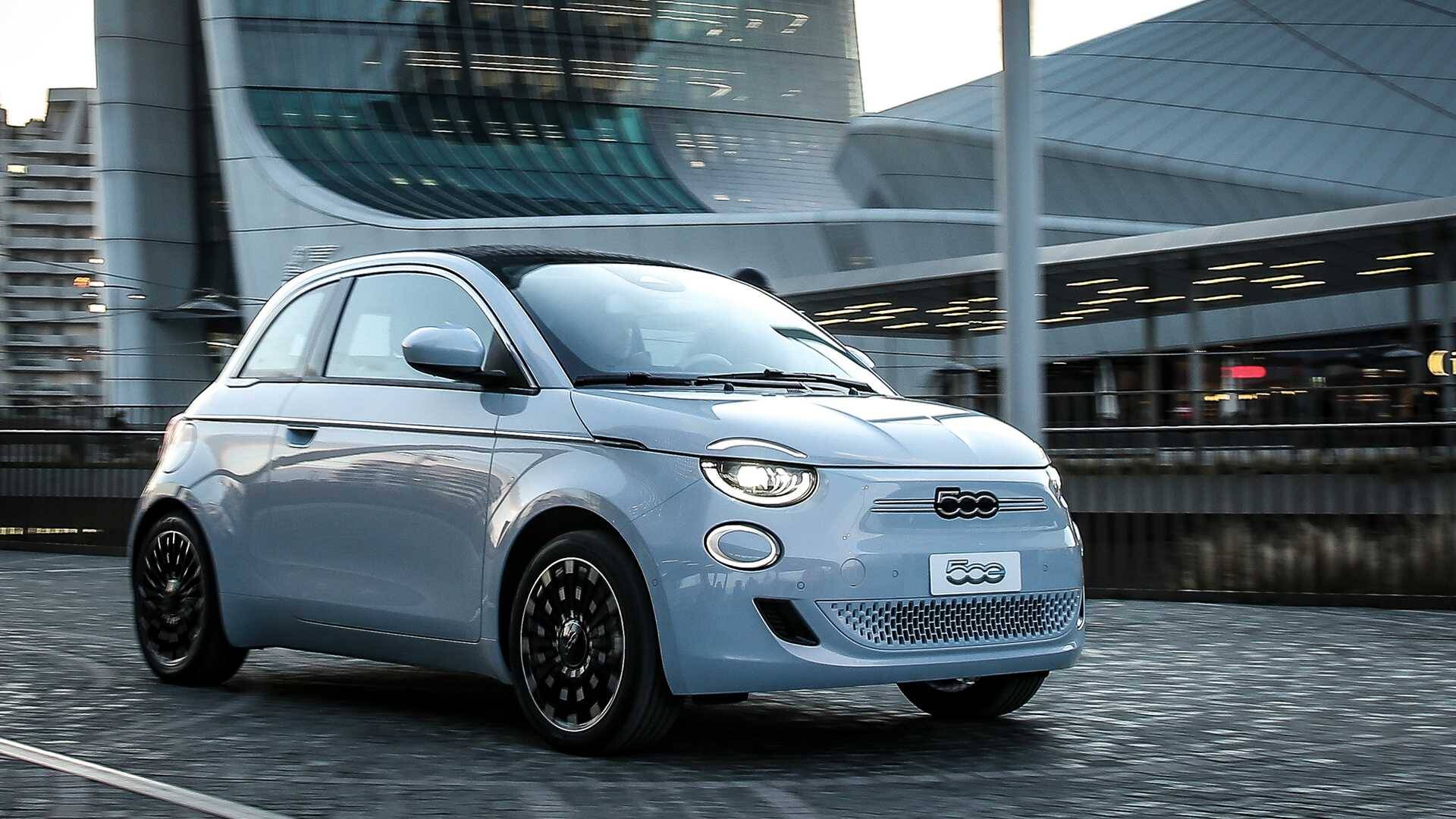 Fiat 500e. Foto: Divulgação