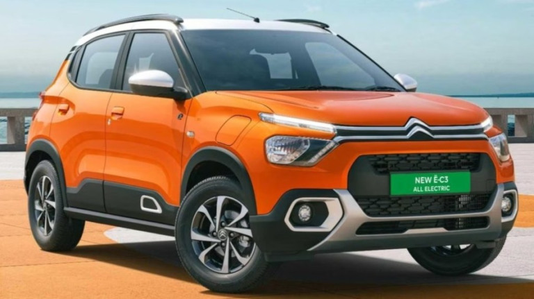 C3 elétrico aparece na Índia e pode vir ao Brasil enfrentar o Kwid