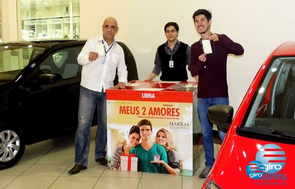 Marília Shopping sorteia carros; veja quem ganhou