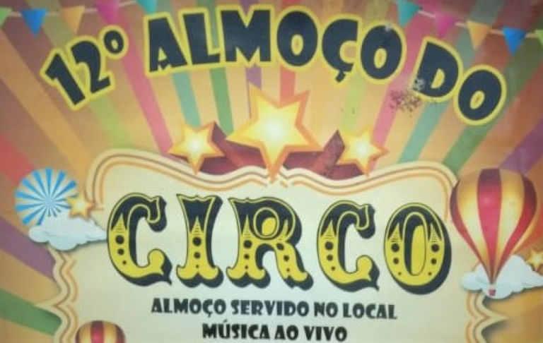 Almoço do Circo neste domingo arrecada recursos para 14 entidades