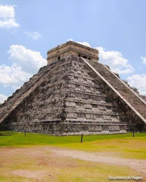 Pirâmide de Chichén Itzá. Foto: Reprodução/Pinterest/Vivadecora.com.br