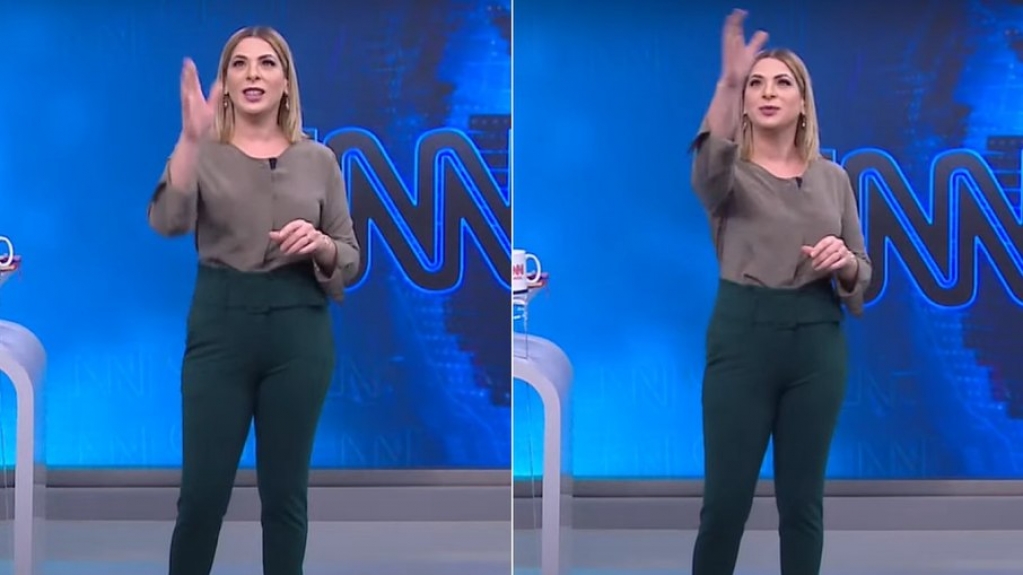 Apresentadora da CNN pausa jornal para tentar matar mosquito; assista