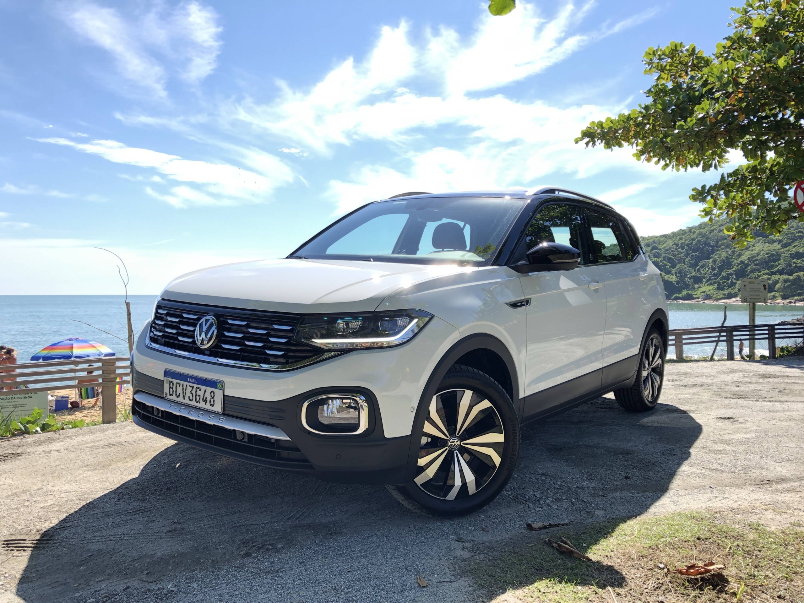 VW T-Cross. Foto: Cauê Lira/iG Carros