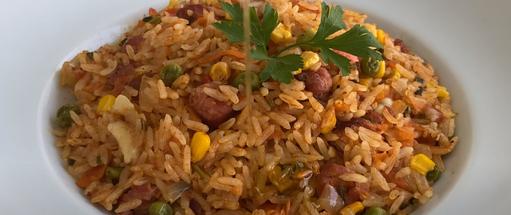 Arroz de forno diferente