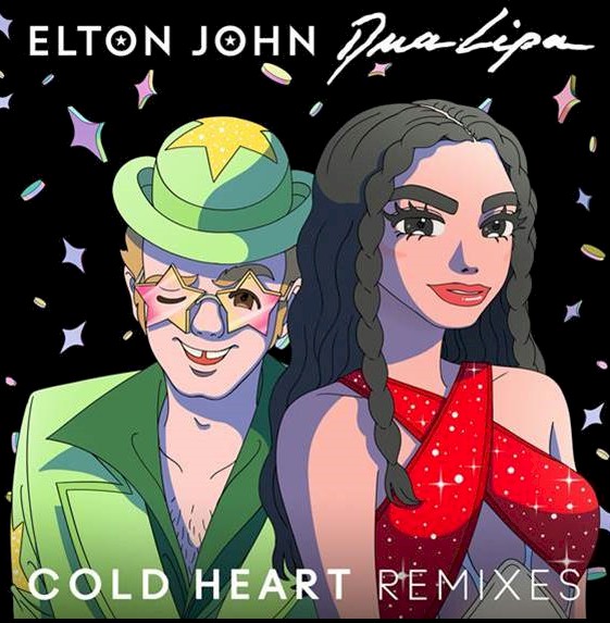 Elton John e Dua Lipa lançam o remix de "Cold Heart"