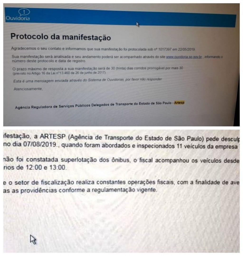 Artesp atrasa e descarta superlotação de ônibus denunciada na região