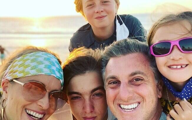 luciano huck e família