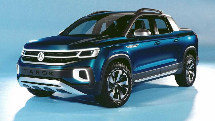 Mostrado em 2018, conceito VW Tarok antecipava visual da nova geração da Amarok