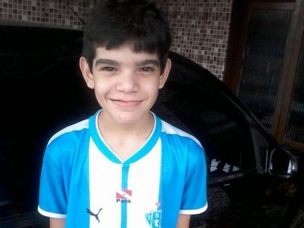 Eduardo Cordeiro, 12, morto na madrugada desta quarta-feira – Reprodução