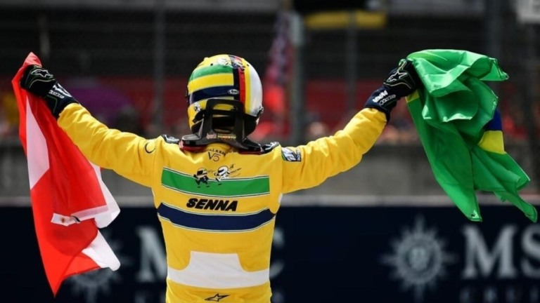 ESTADÃO CONTEÚDO Fórmula 1: Vettel comanda homenagens a Senna em GP vencido por Verstappen