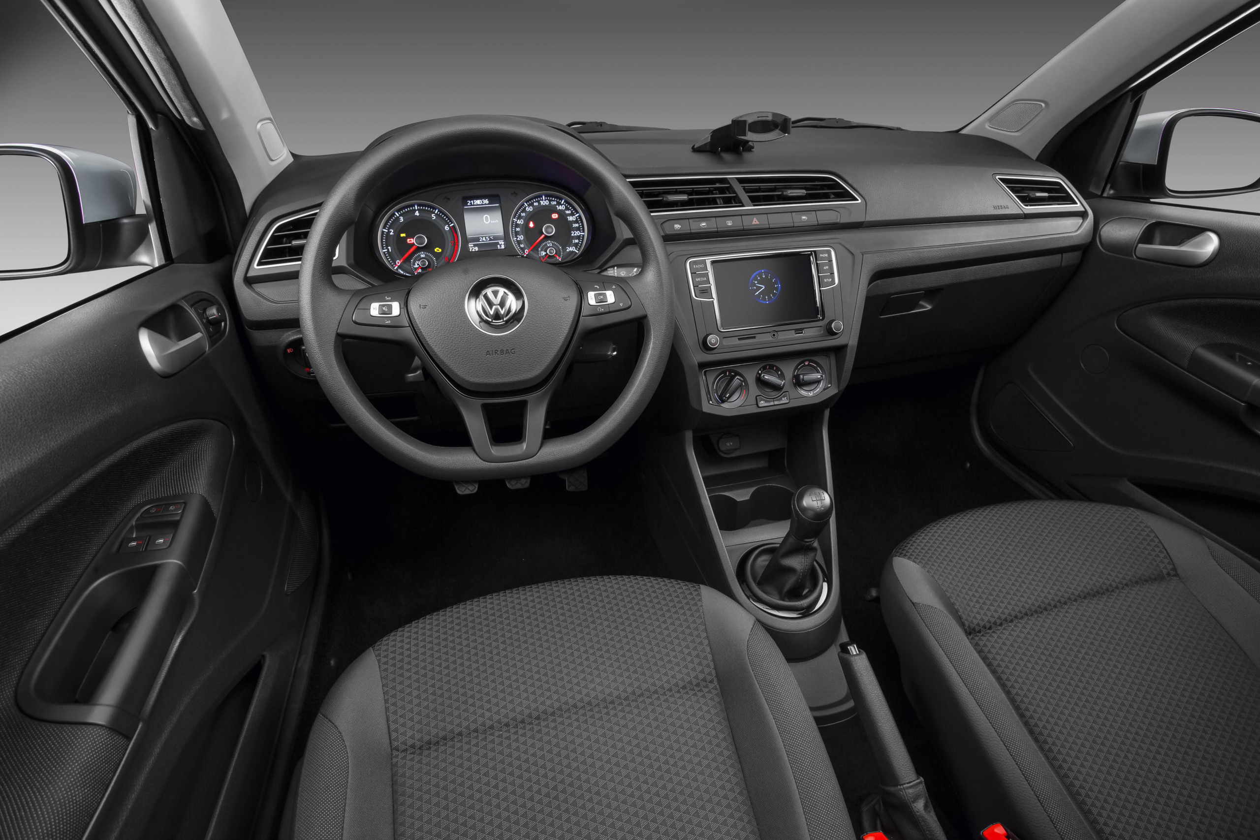 Volkswagen Gol e Voyage 2019. Foto: Divulgação