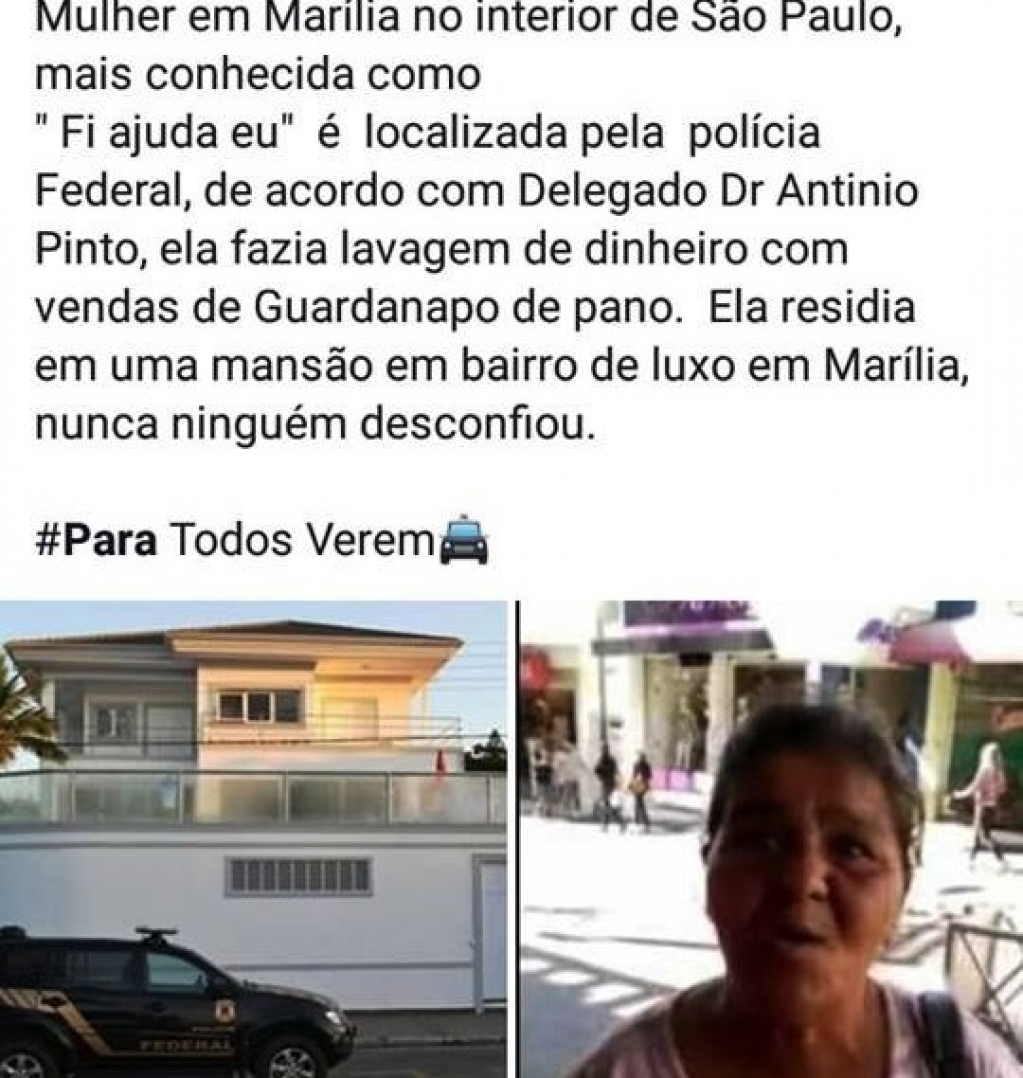 Até ela? – Fake News de Marília atinge até vendedora ‘Fi Ajuda Eu’