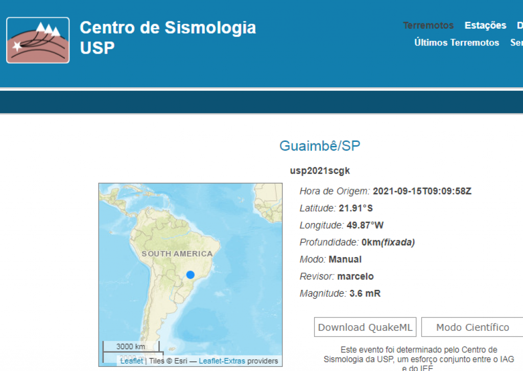 Tremor de terra assusta moradores em cidades na região de Marília; veja vídeo