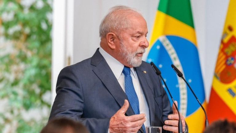 Ricardo Stuckert Lula se encontrou com o presidente da Espanha