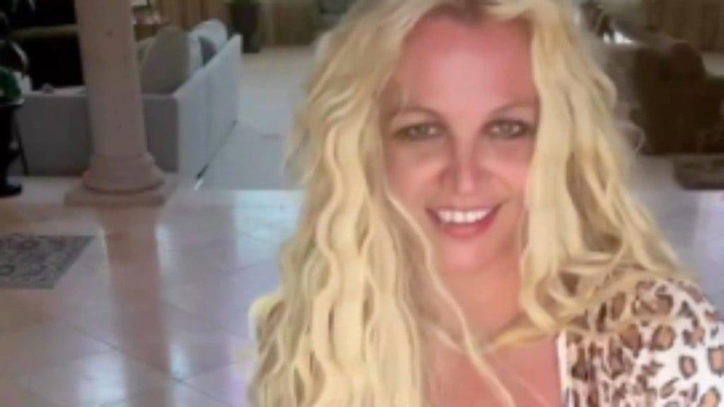 Reprodução/Instagram Britney Spears disse estar fazendo a dieta da água