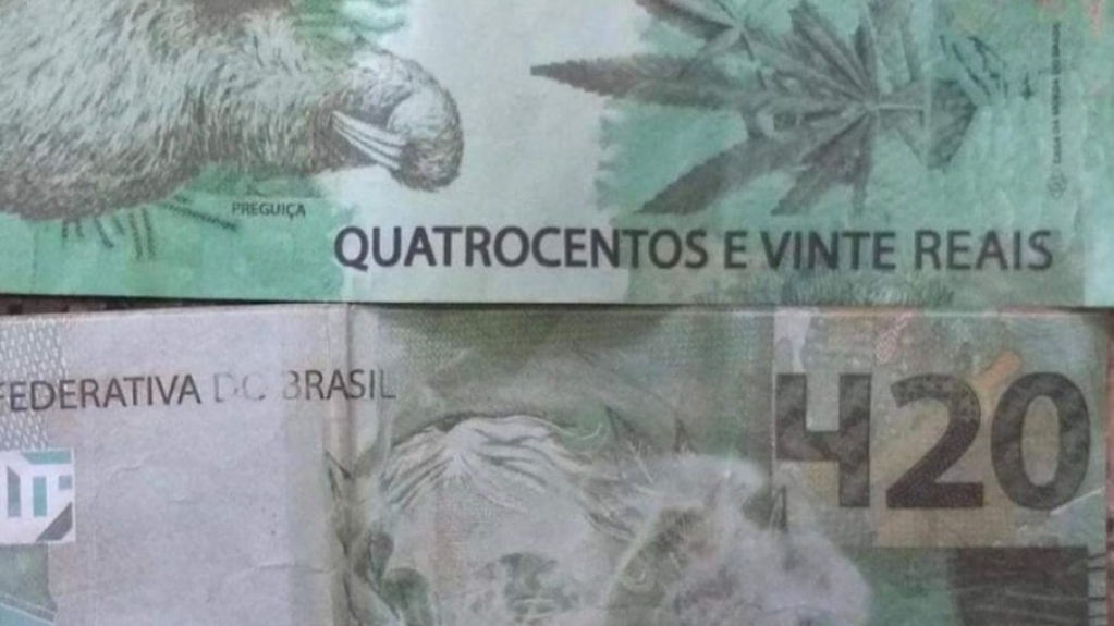 Golpe: nota de R$ 420 foi distribuída como brinde por loja de roupas