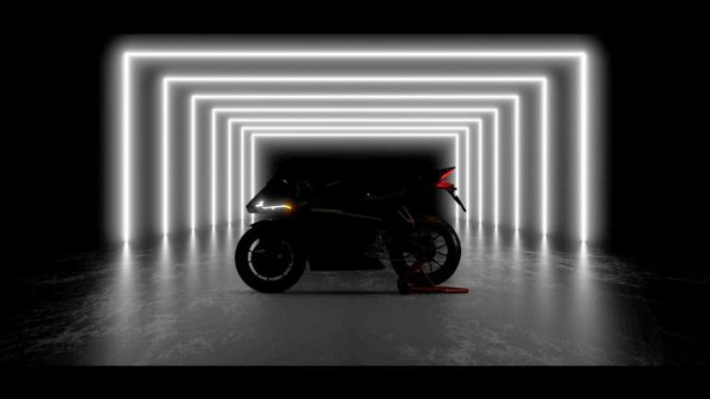 Startup divulga teaser de moto elétrica capaz de chegar aos 200 km/h