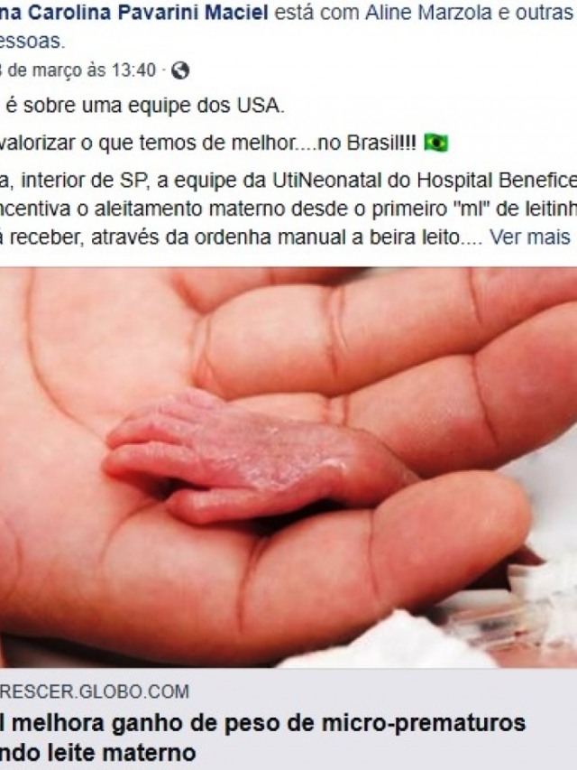Hospital dos EUA adota técnica usada pelo HBU com prematuros