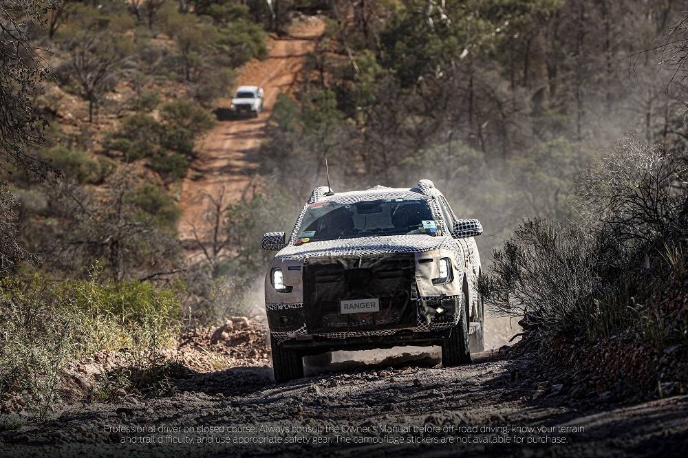 Ford Ranger 2023. Foto: Divulgação