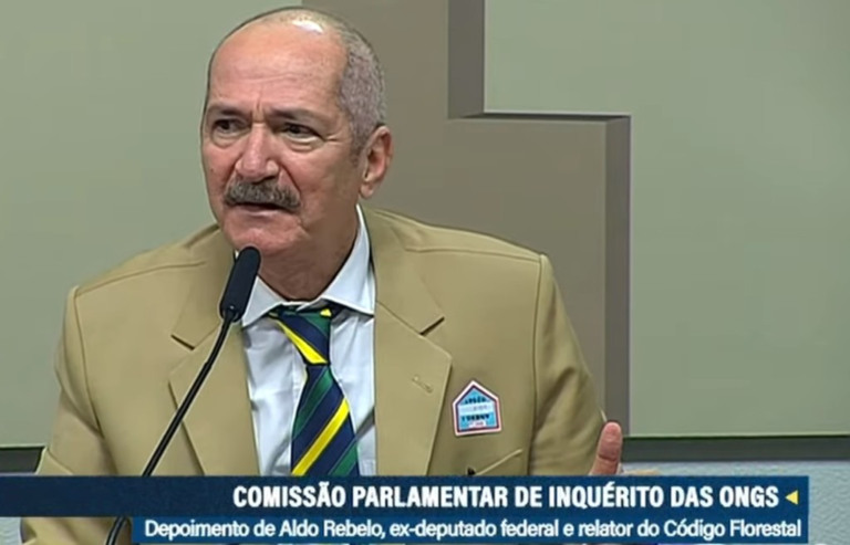 Ex-ministro Aldo Rebelo diz na CPI das ONGs que Amazônia é governada por um “estado paralelo”