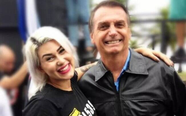 Sara Winter e Bolsonaro