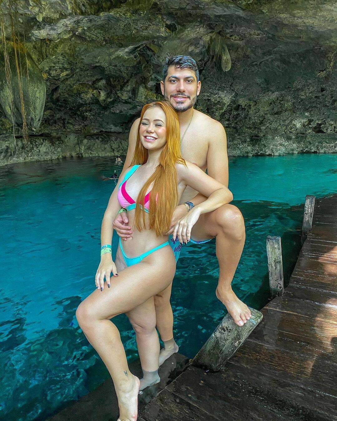 Mirela Janis e Yugnir Ângelo. Foto: Instagram