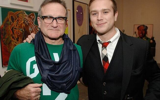 Robin Willians e Zak Williams