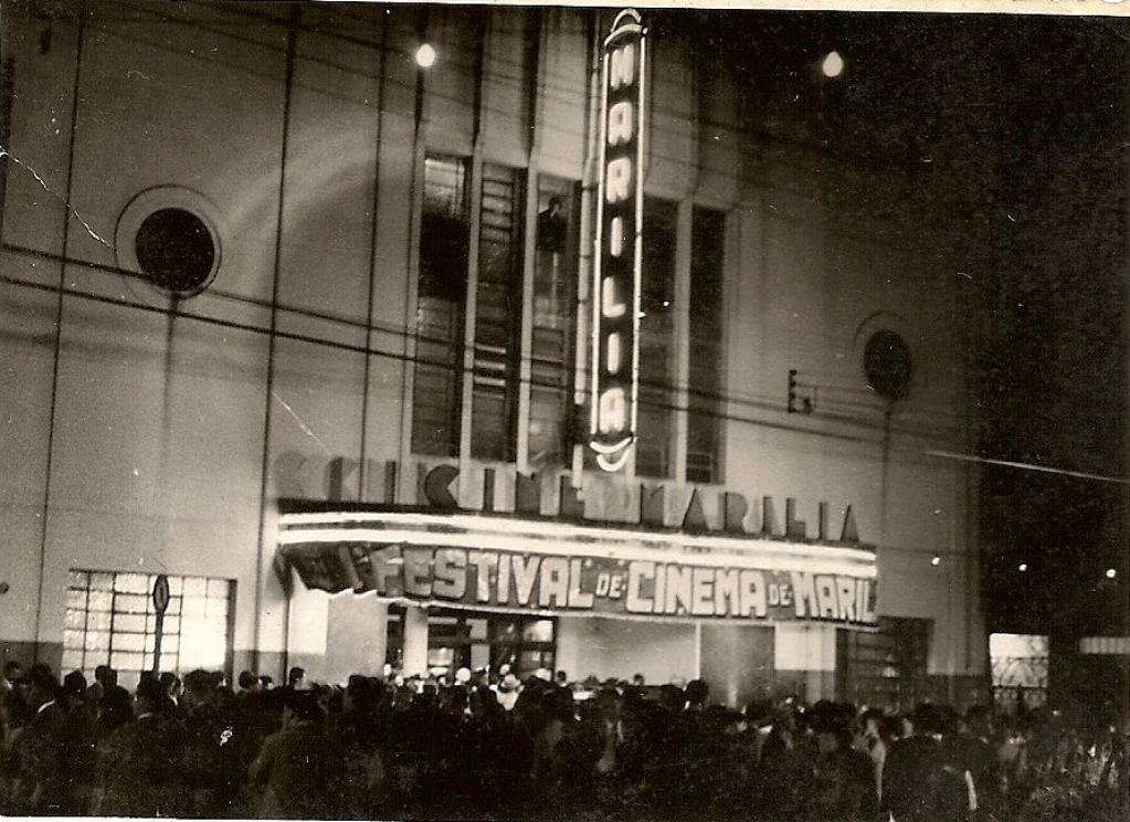 Público durante exibição em festival de cinema de Marília – Fotos?: Arquivo Clube de Cinema