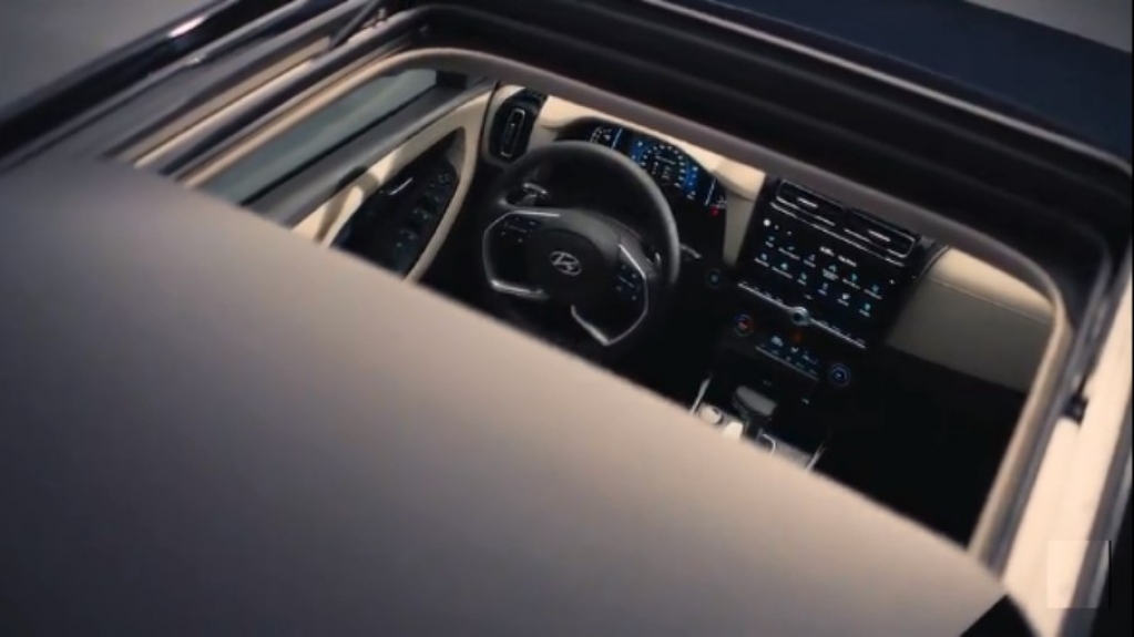 Hyundai mostra interior do Creta 2022 em novo teaser