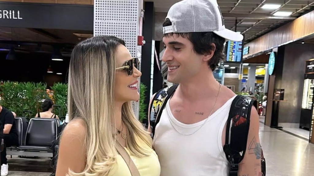 Deolane Bezerra presenteia Fiuk e se declara: ‘Foi um prazer te conhecer’