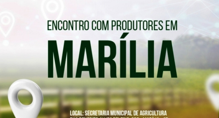 Encontro em Marília vai discutir uso e benefícios do Cadastro Ambiental Rural
