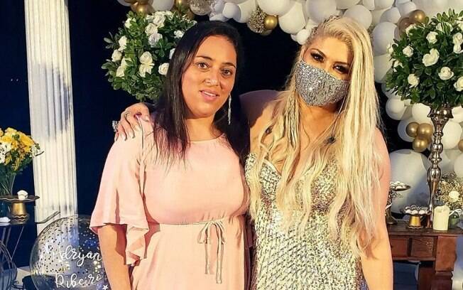 Sirlei Santos e Adryana Ribeiro