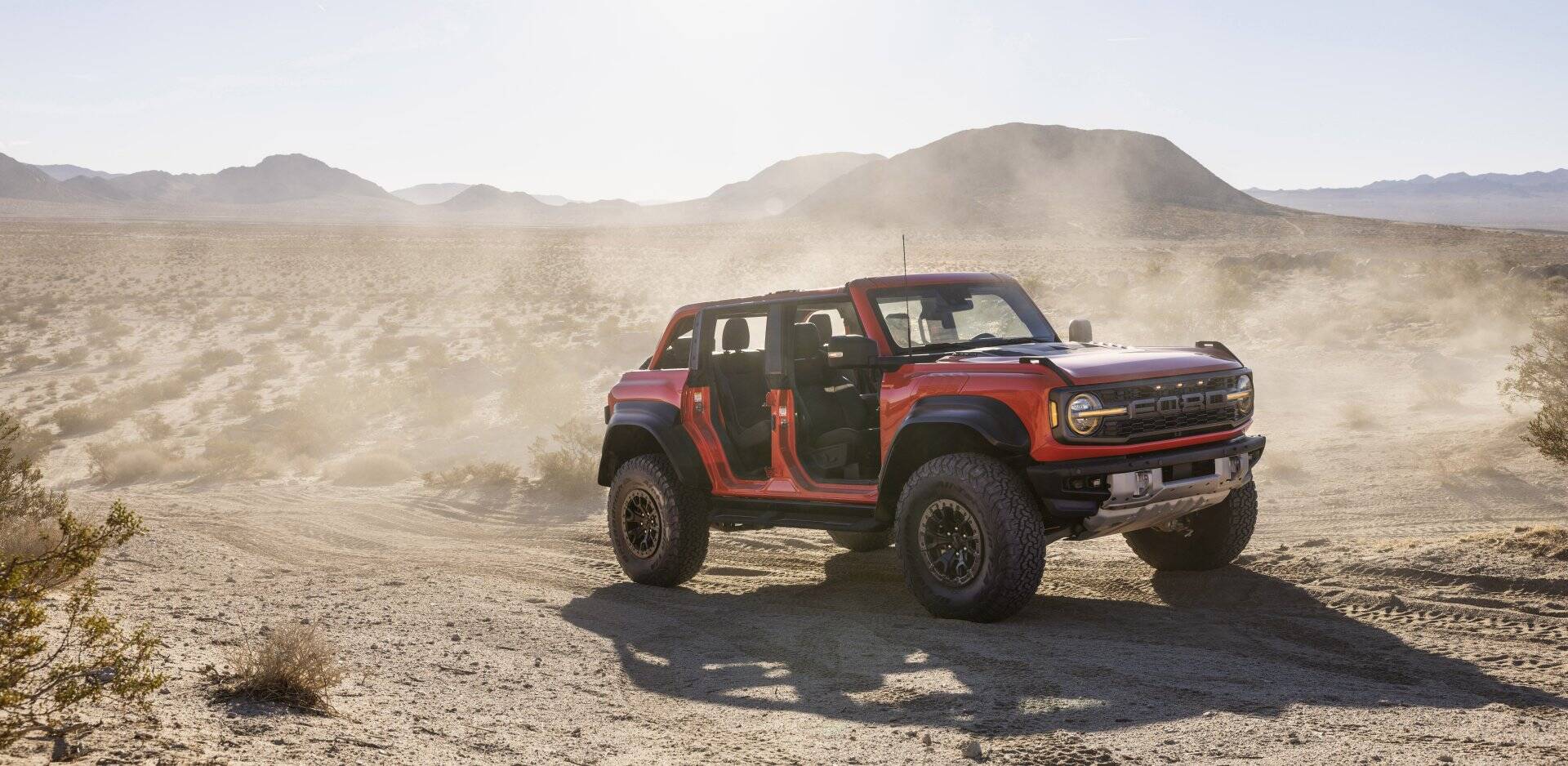 Ford Bronco Raptor. Foto: Divulgação