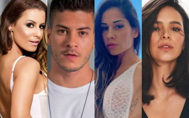 Arícia Silva%2C Arthur Aguiar%2C Mayra Cardi e Bruna Marquezine