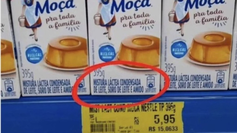 Procon notifica Nestlé por embalagens de misturas lácteas