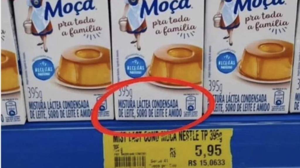 Procon notifica Nestlé por embalagens de misturas lácteas