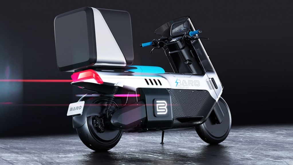 Scooter Barq Rena Max quer atender delivery no Oriente Médio e África